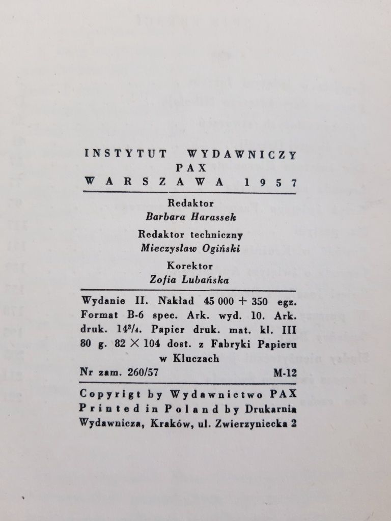 Szaleńcy Boży Zofia Kossak 1957