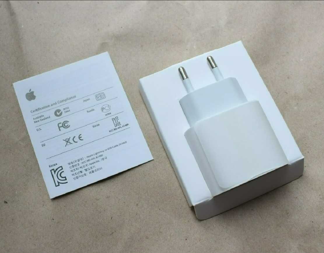 Зарядка блок питания для apple 20w usb-c power adapter