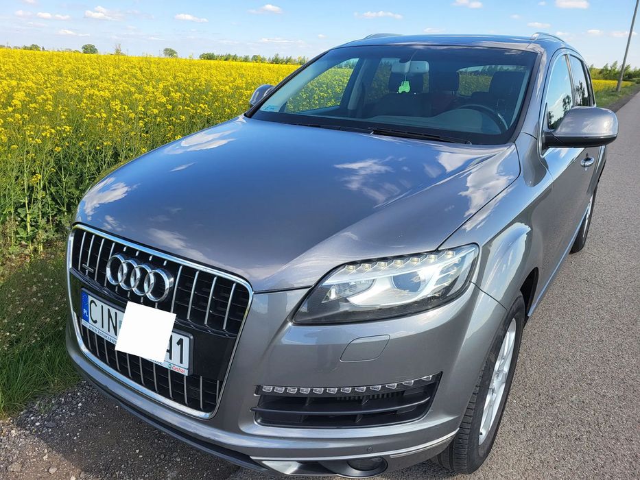 Audi Q7 PIERWSZY właściciel, krajowy salon. bezwypadkowy omplety kół alu
