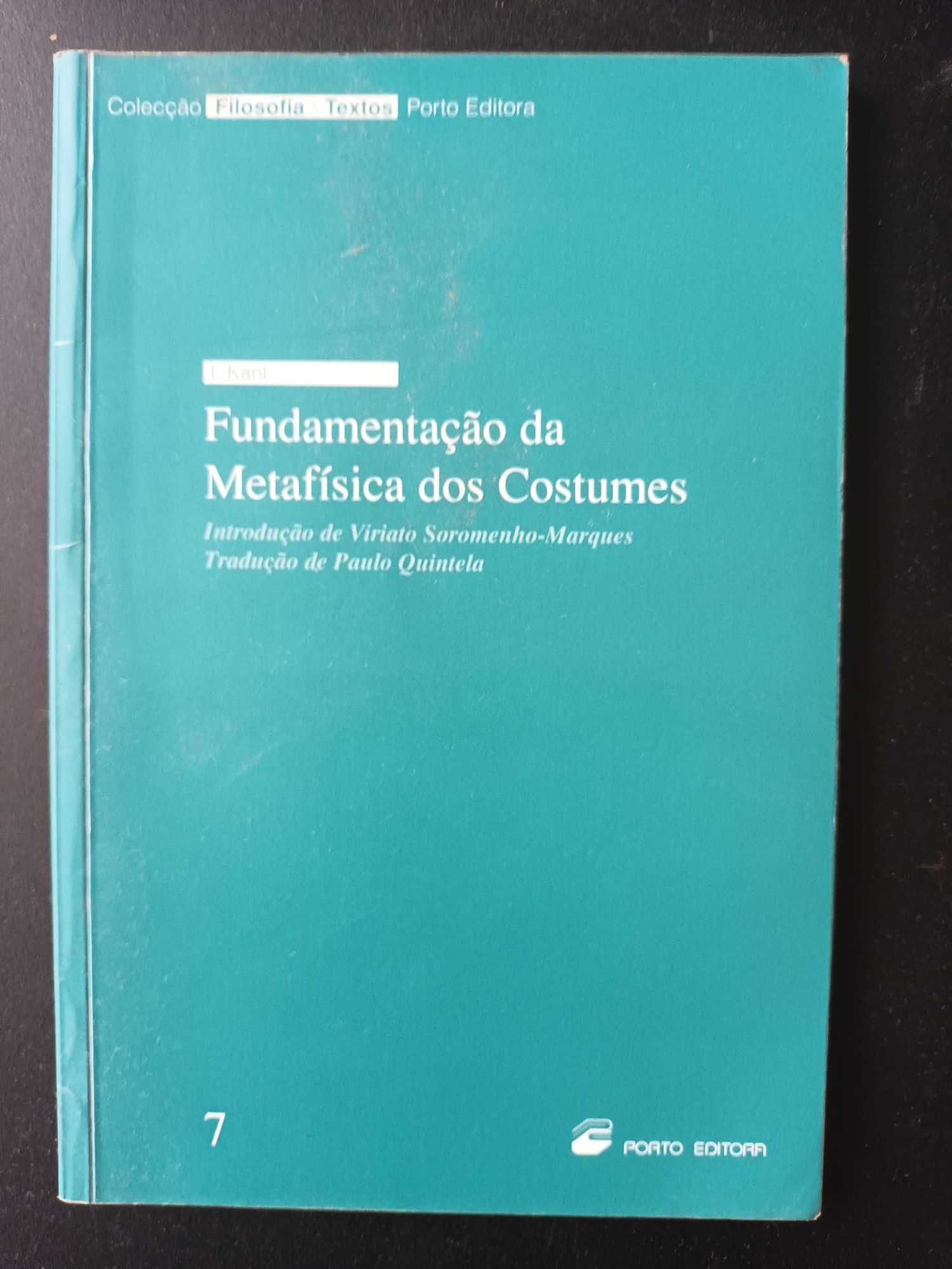 "Fundamentação da Metafísica dos Costumes" por Immanuel Kant