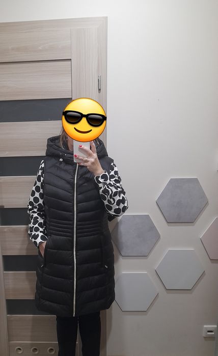 Michael Kors L czarny bezrękawnik kamizelka  NOWA