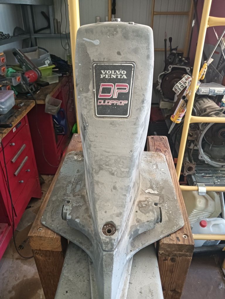Coluna barco Volvo penta duo prop