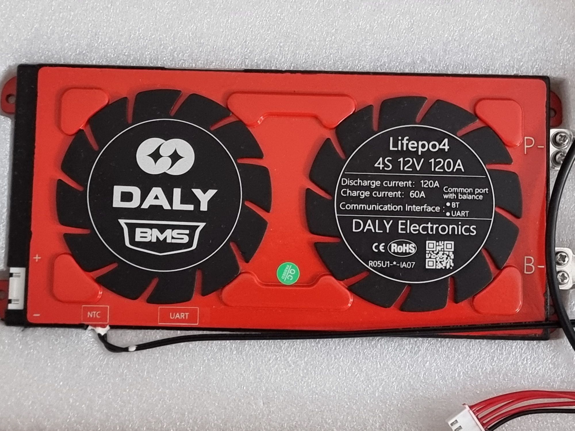 BMS Daly 4S 12V 120A bluetooth LifePO4 off gird + balanser Daly