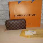 Portfel torebka Saszetka organiser 2 zamek Louis Vuitton, 078-3-1
