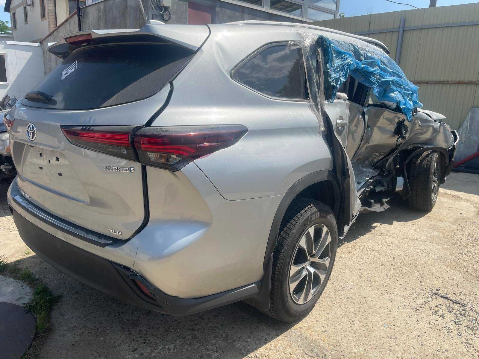 разборка Toyota highlander hybrid хайлендер дверь бампер Запчасти
