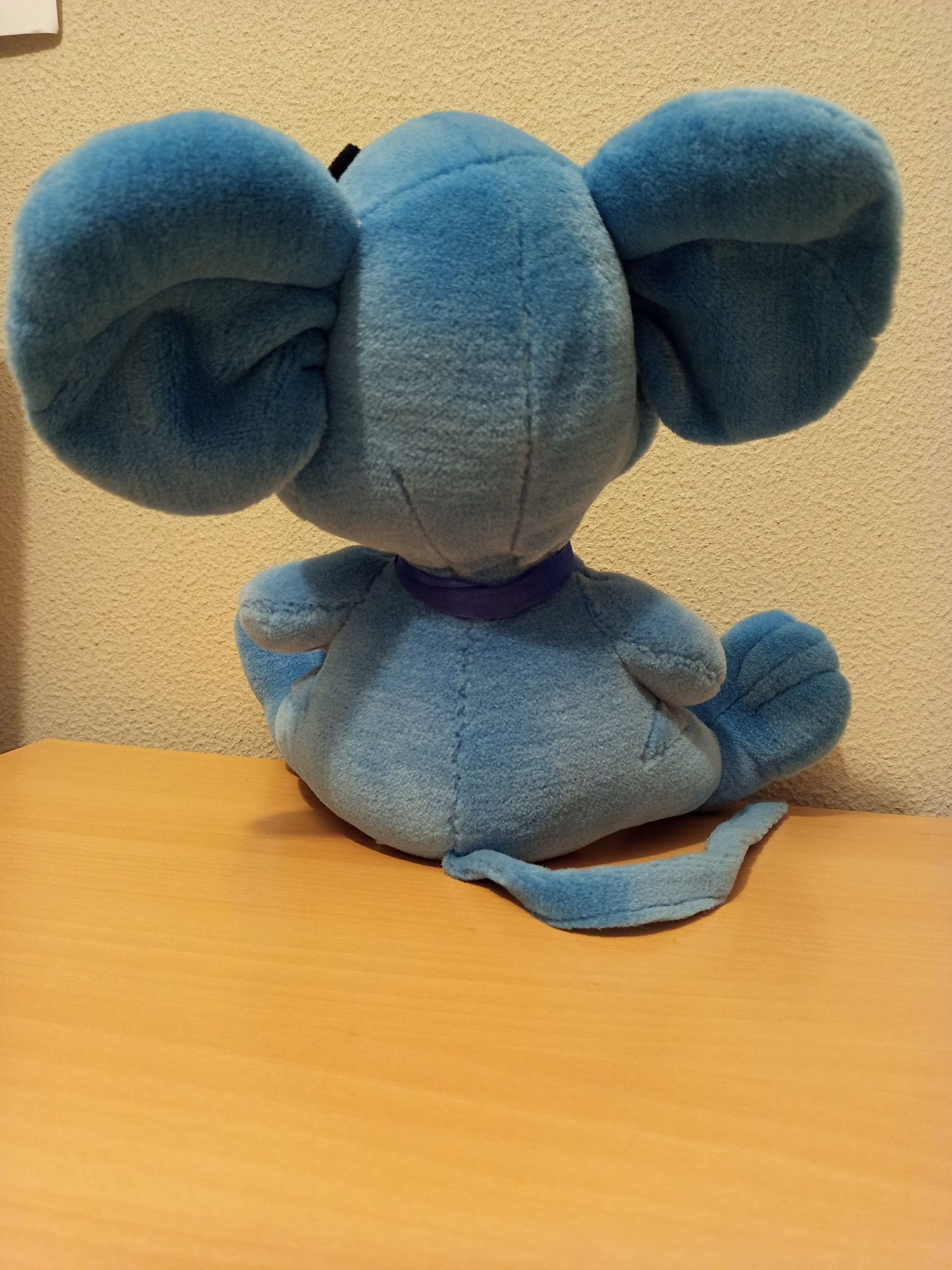 Peluche rato azul
