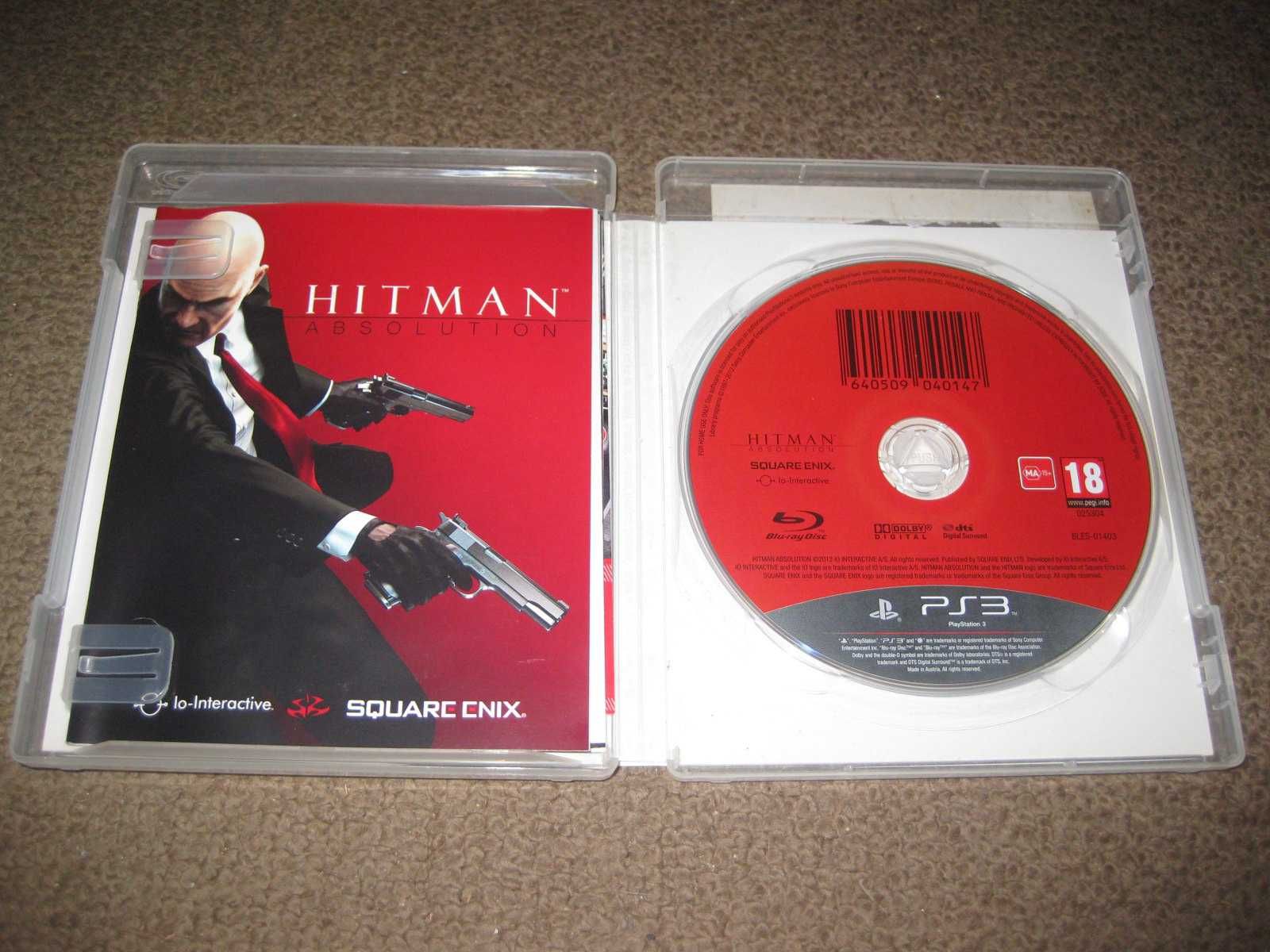 Jogo "Hitman: Absolution" para PS3/Completo!