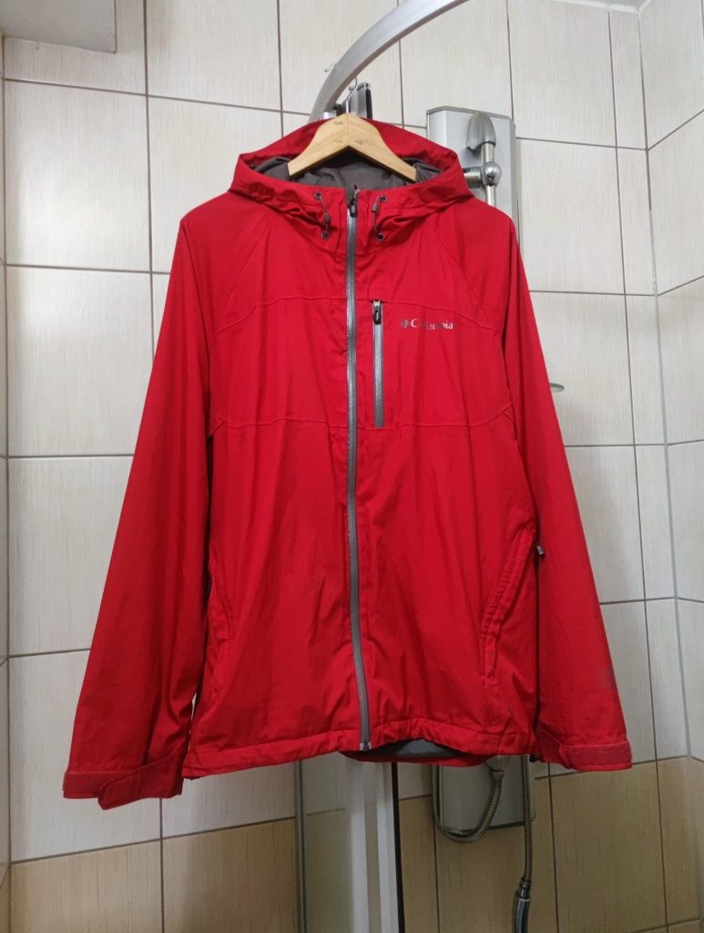 Kurtka Softshell wiatrówka Columbia L sport retro drip premium vintage