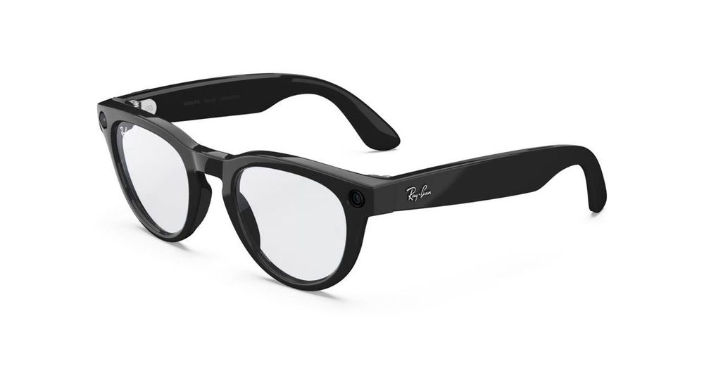 Gen 2 Ray Ban Meta RW4013 Headliner Shiny Black Transitions Sapphire
