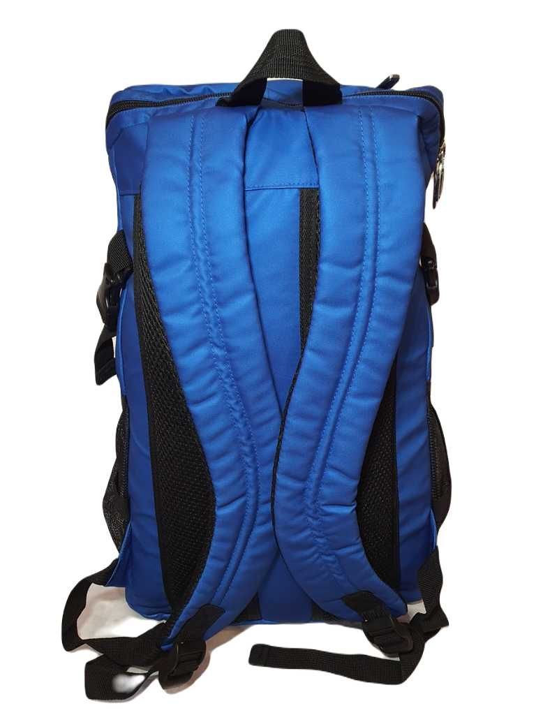 Nowy niebieski plecak turystyczny trekkingowy na prezent 35l 40l