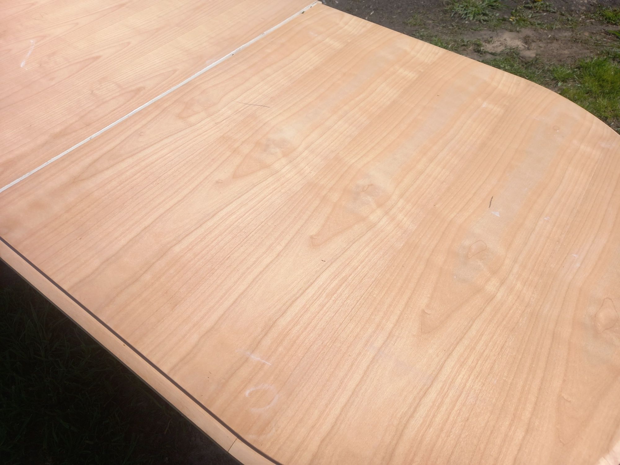 Blat drewniany owalny do stołu