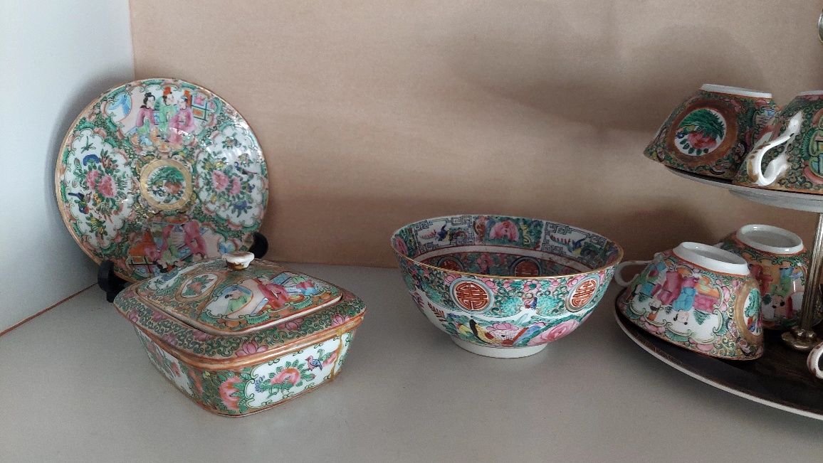 Conjunto porcelana chinesa