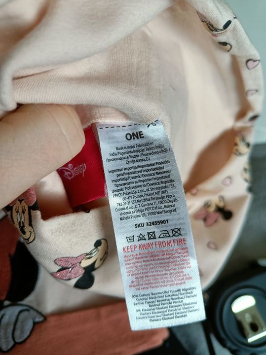 Zestaw czapka i komin Myszka Minnie 86-98