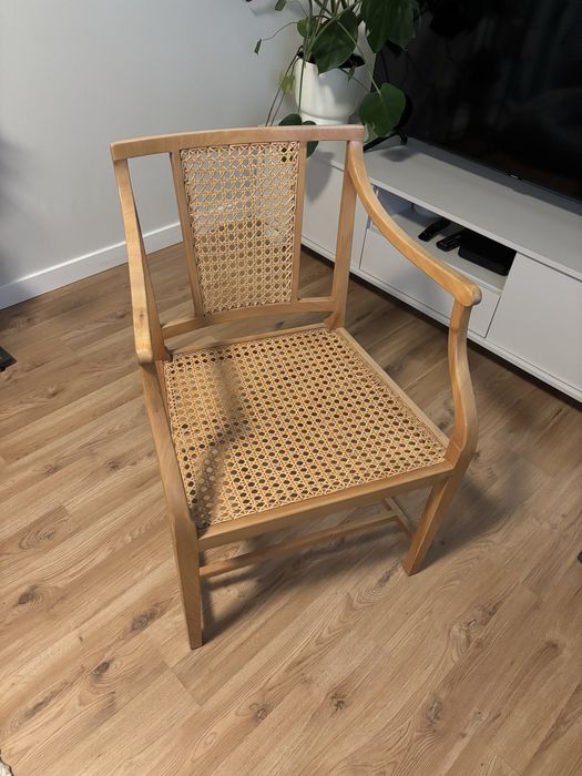 Krzesło Fotel Plecionka Wiedeńska