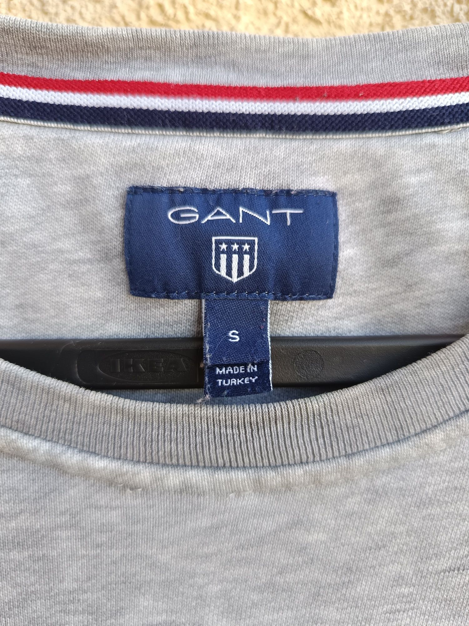Bluza Crewneck Gant Big Logo Sweatshirt Pullover size S