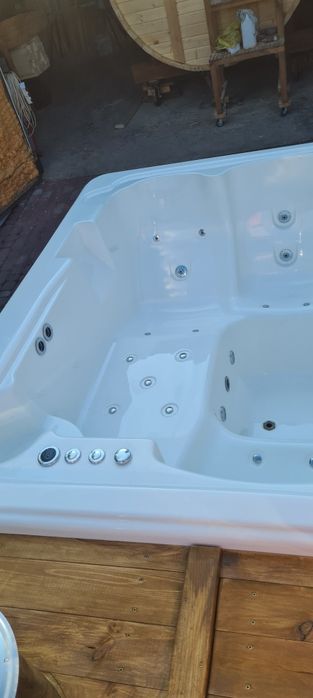 Elektryczna balia balia ogrodowa beczka ogrodowa Jacuzzi basen sauna