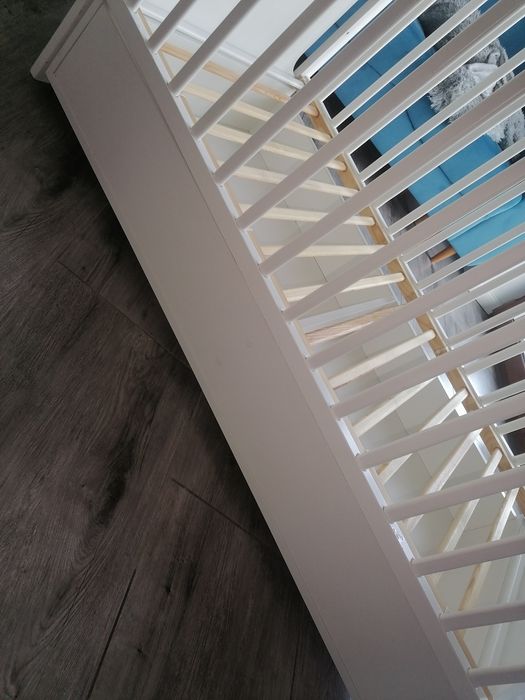 Łóżeczko dziecięce 120x60 z szufladą