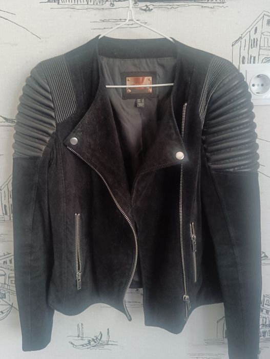 Куртка комуха замшева жіноча