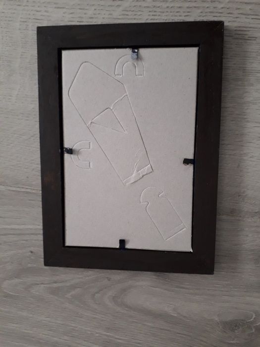 Anioł w brązowej ramce 13/18