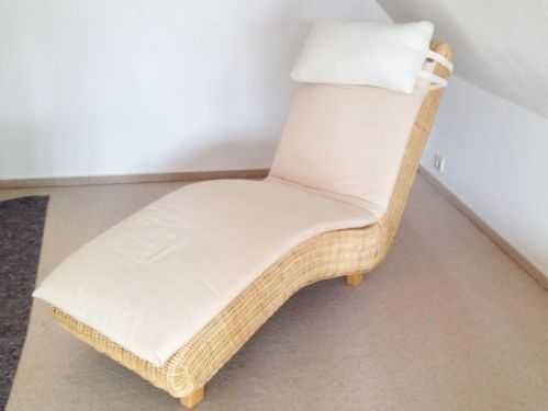fotel relaksacyjny ,szezlong ,leżanka,rattan