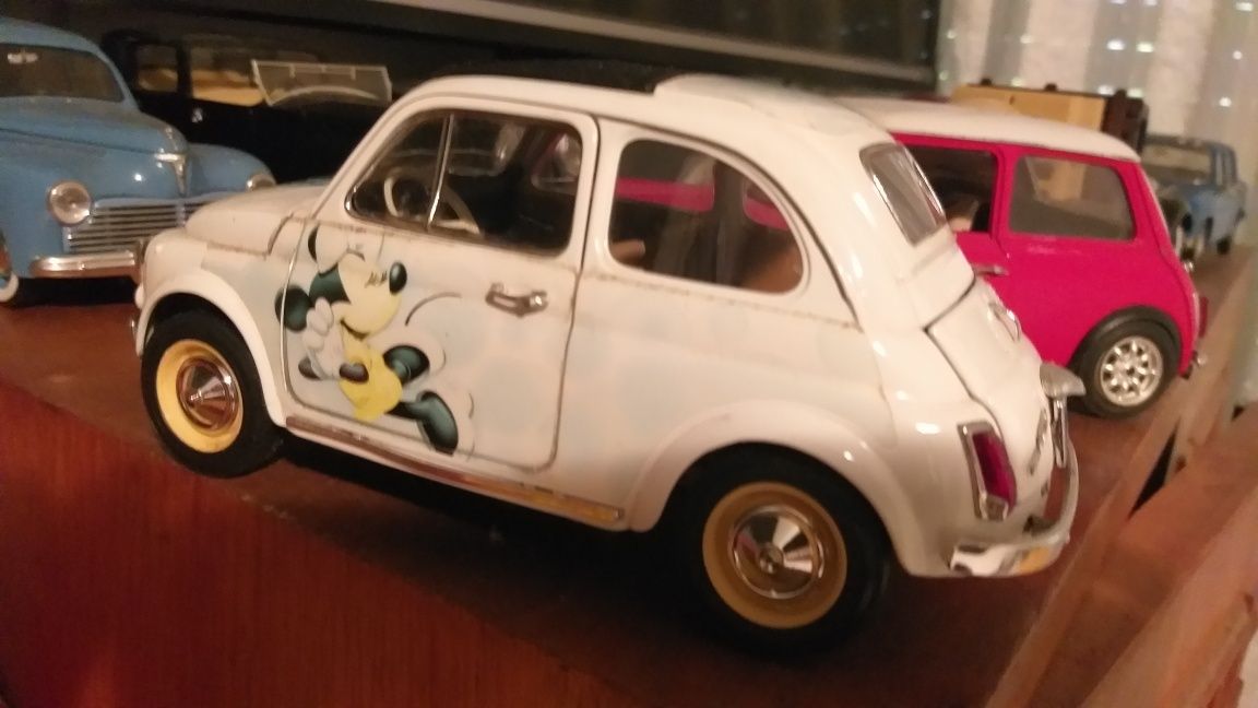 Fiat 500 miniatura 1/18