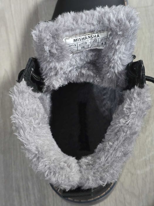 Botas de inverno Mishansha, tamanho 43 (EUR)