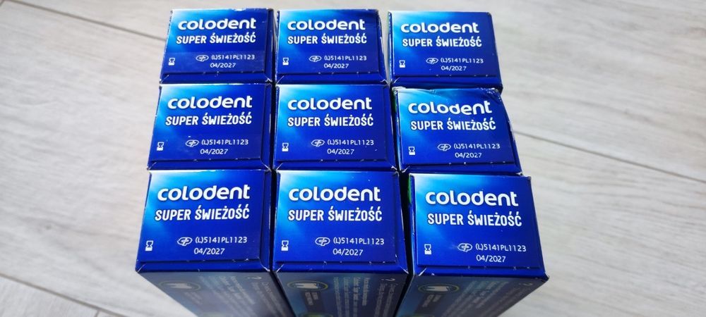 Pasta do zębów Colodent Super Świeżość 9szt.