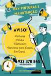 Serviços de pinturas e manutenção