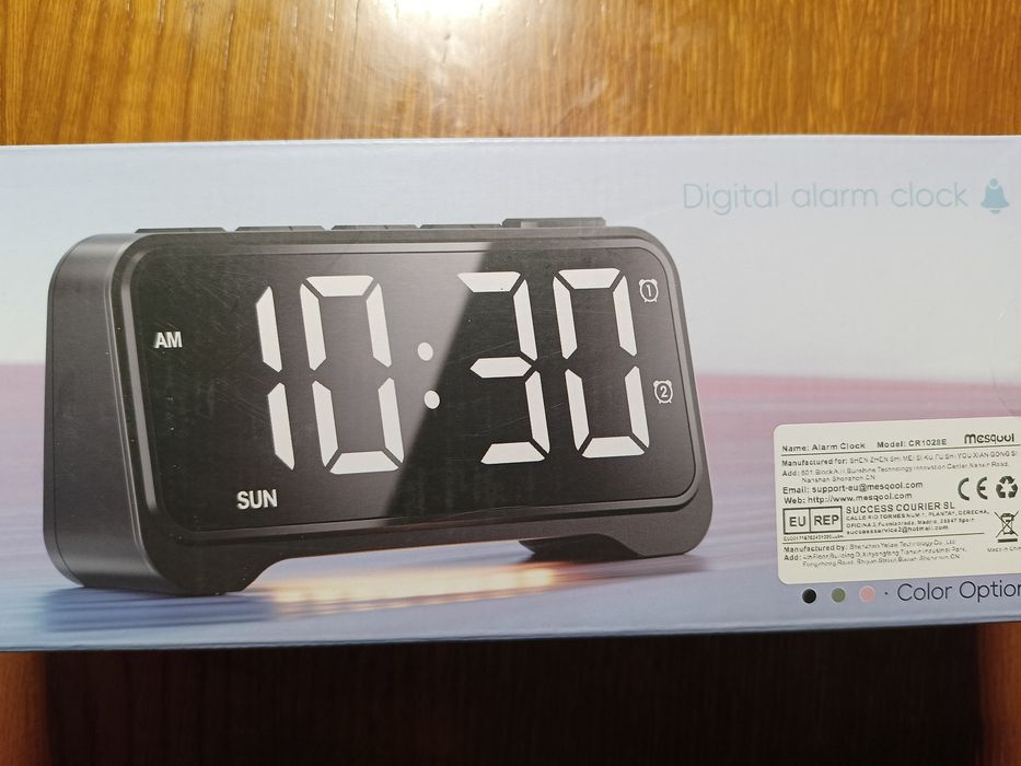 Cyfrowy budzik / zegar