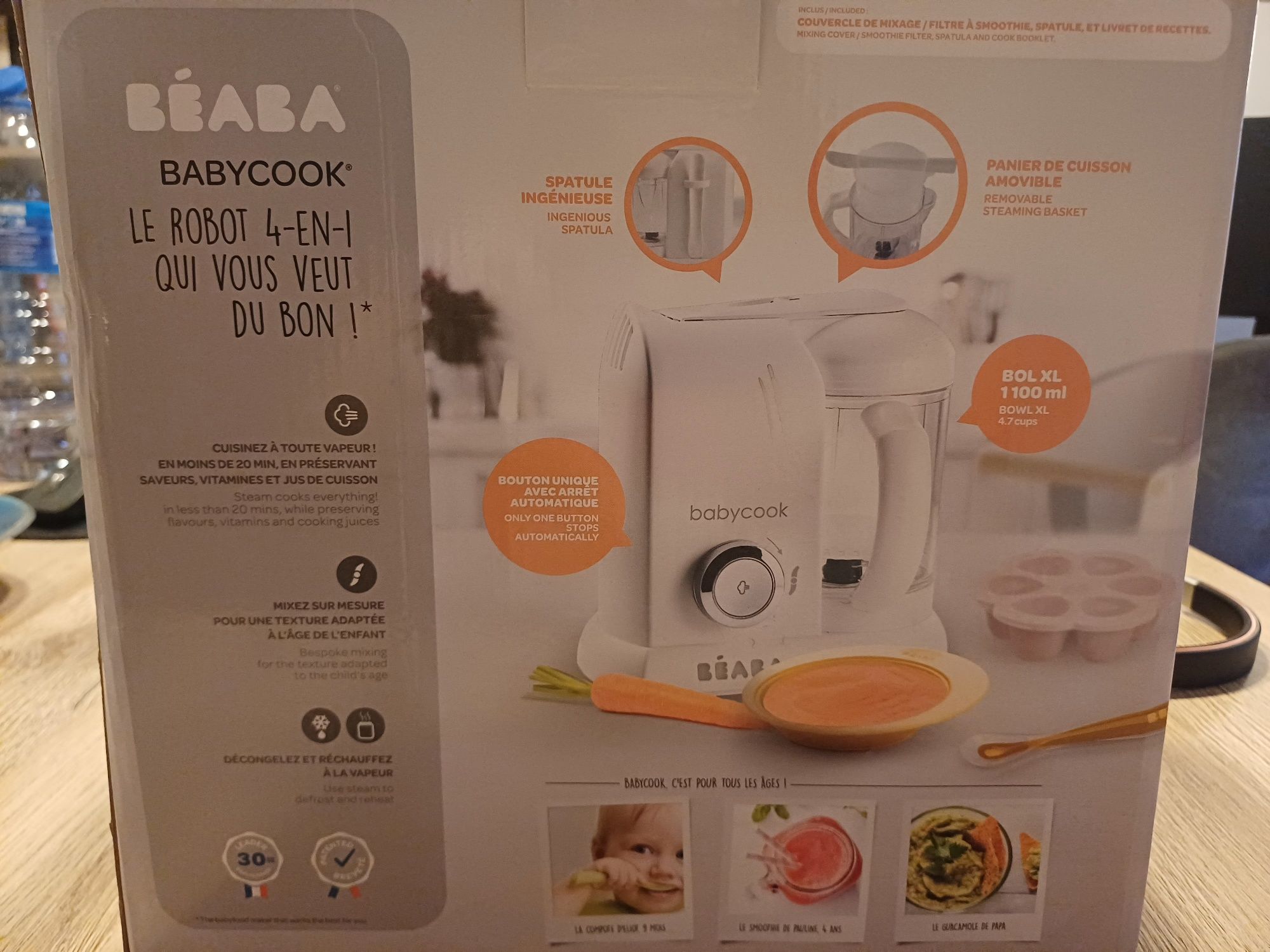 Robot BabyCook - Robot de cozinha para preparação de refeições de bebe