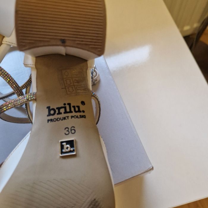 Buty ślubne Brilu