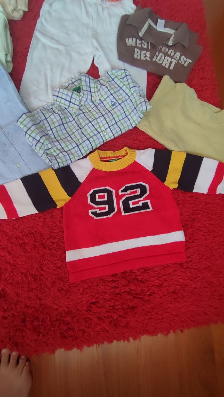 Conjunto de 20 peças variadas, para um bebé com estilo