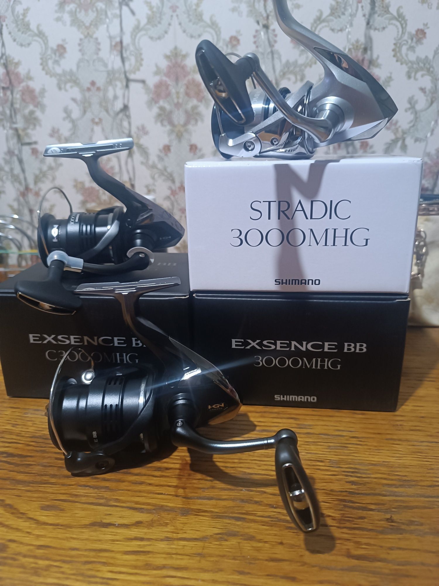 Shimano Stradik 19, 3000MHG ,exsence BB 3000 MHG