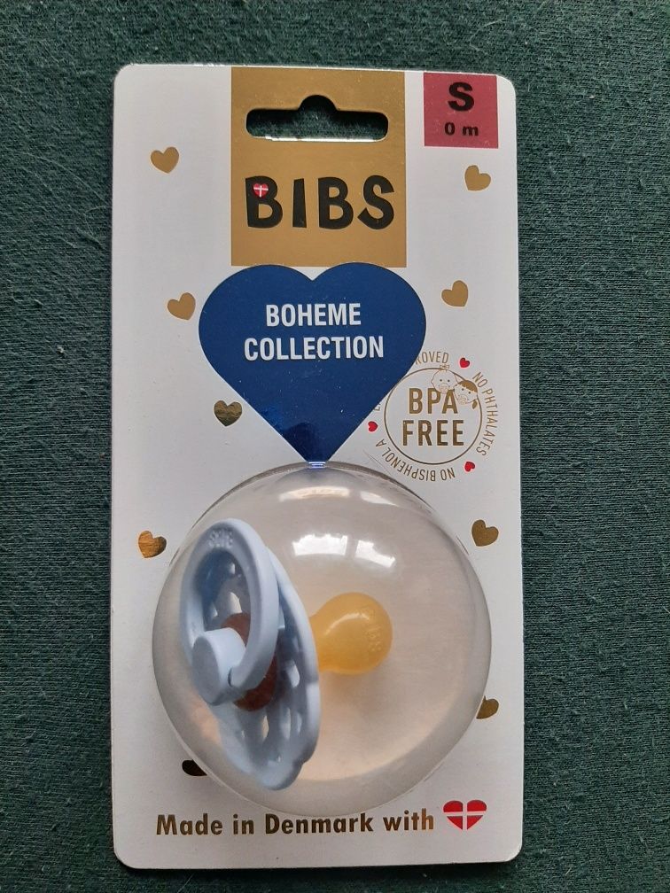 Bibs kauczukowy smoczek uspokajający Boheme 0m+