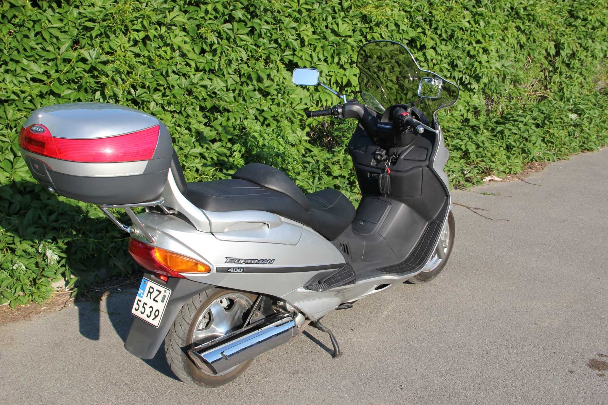 Suzuki Burgman400 / Stan Bdb / A2 / Kufer+ 2xKask