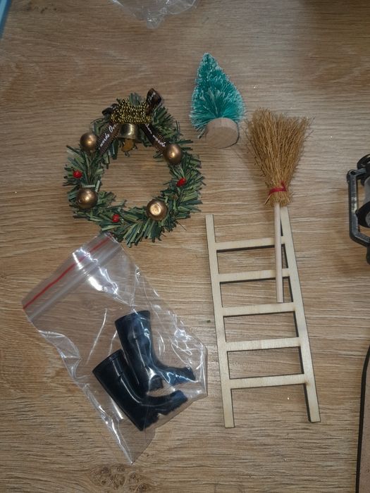 Drzwi skrzata zestaw dekoracji dla elfów