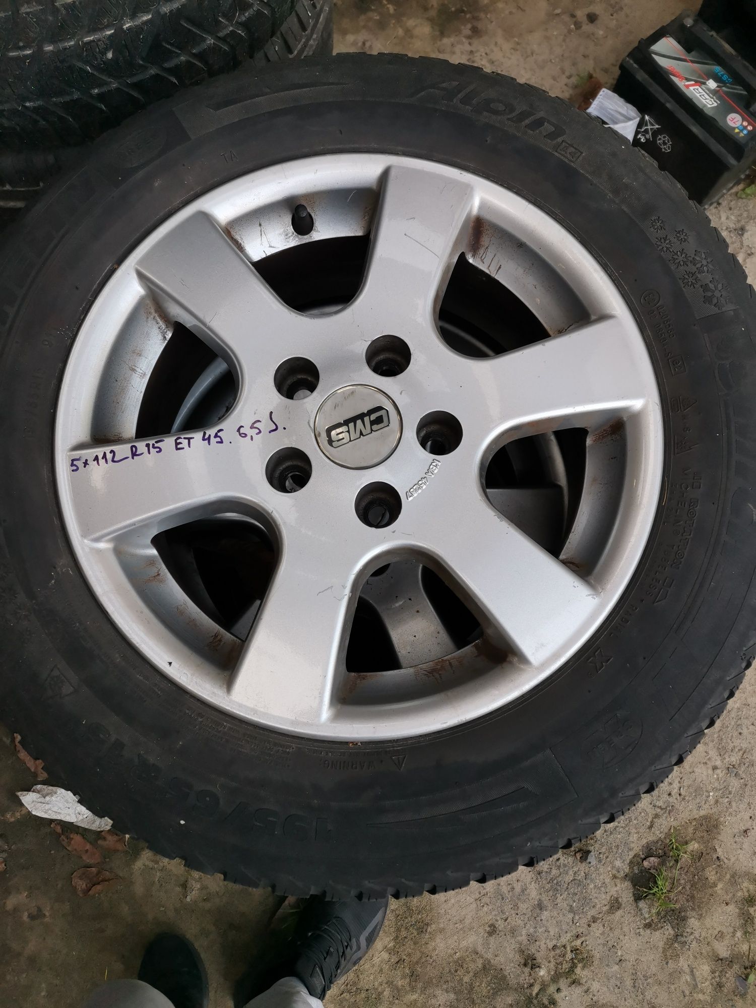 Диски 5* 112 R15 VW Skoda Audi Mercedes