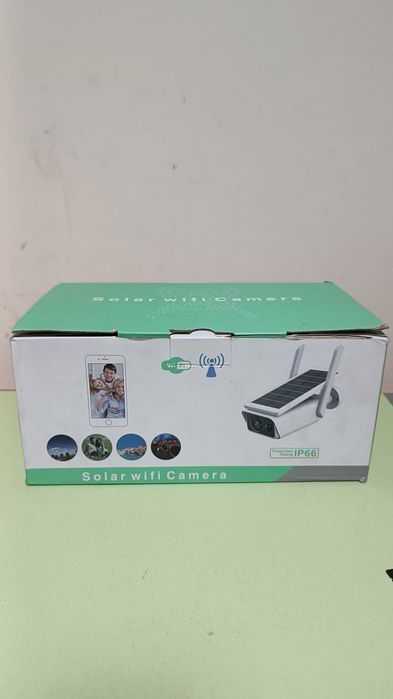 Уличная wifi камера  солнечной панелью