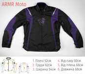 Мотокуртка ARMR Moto, мотоекіпірування, мотоекіп, байкерська куртка