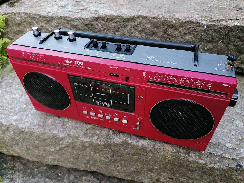 RFT SKR 700 Radiomagnetofon  Boombox UNITRA RMS-817 PRL 1985