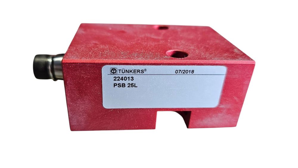 Zacisk obrotowy pneumatyczny PSB 25L 6829BL-25 TUNKERS oryg nowy