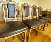6 krzesel dębowych + stoł