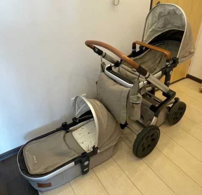 Joolz Day stroller set, the carrycot with Braking issue