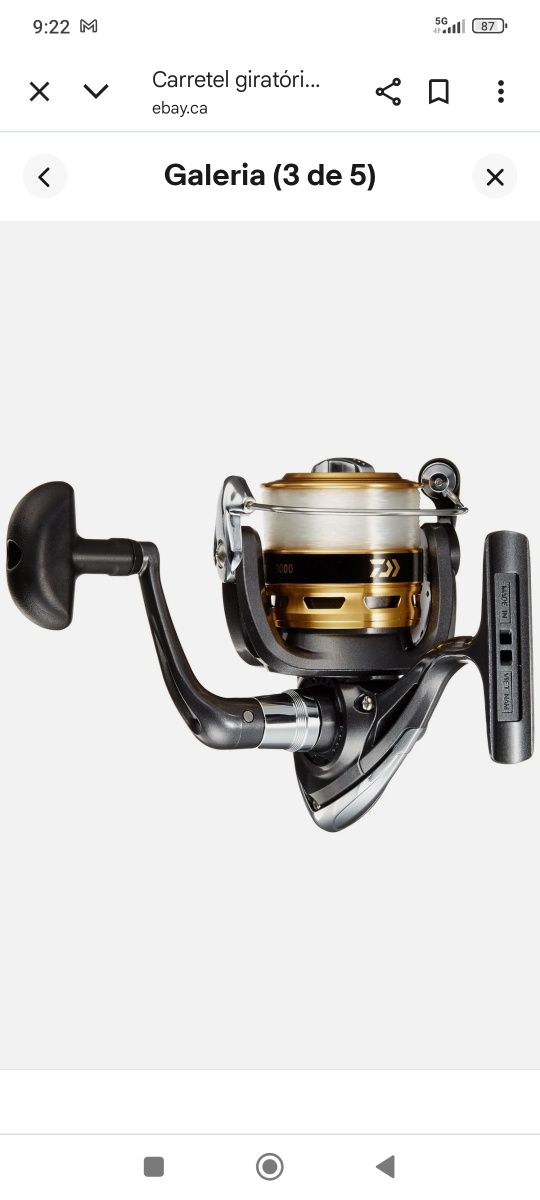 Carreto daiwa joinus 3000