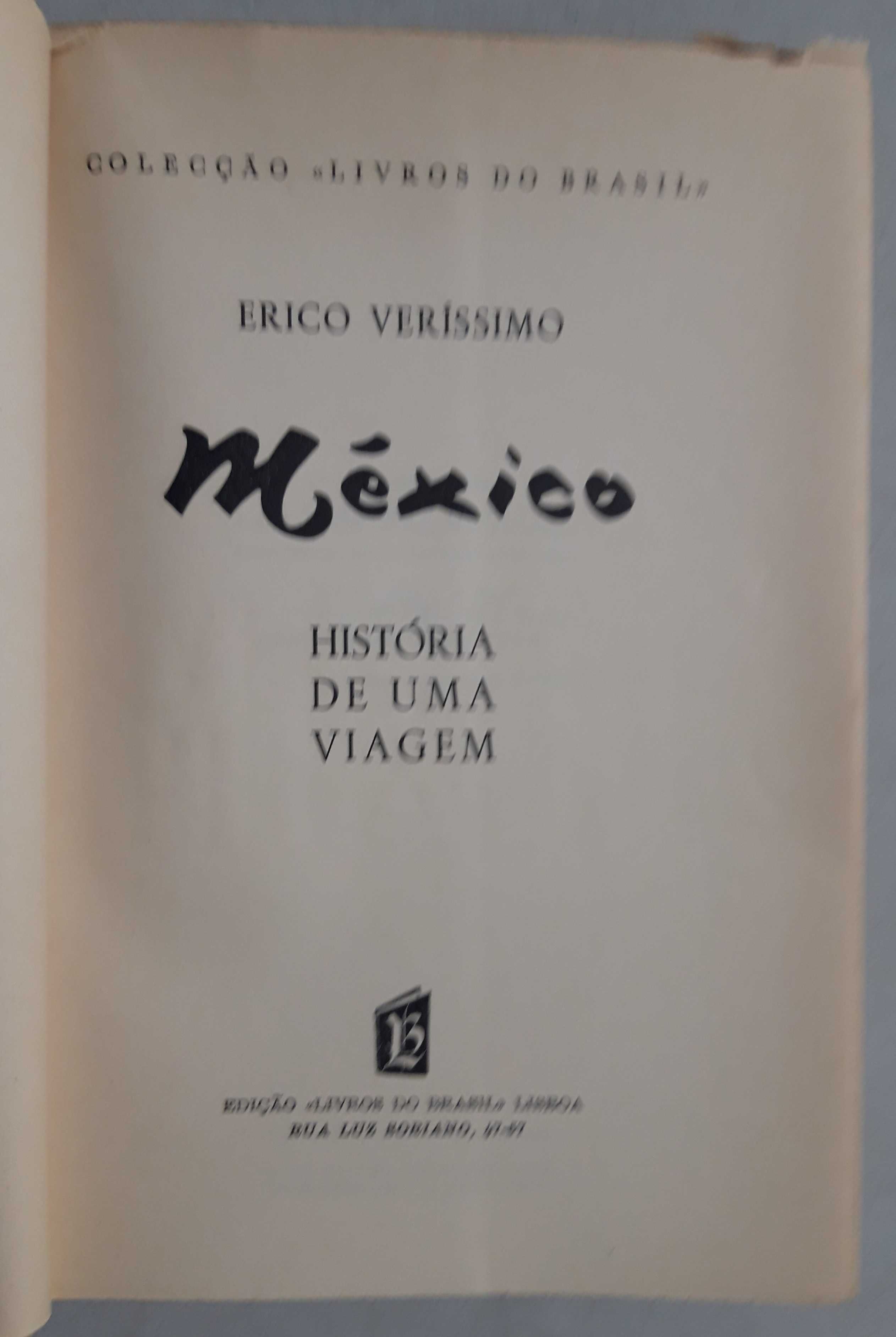 Livro PA-7 - Erico Veríssimo - México, História de uma Viagem