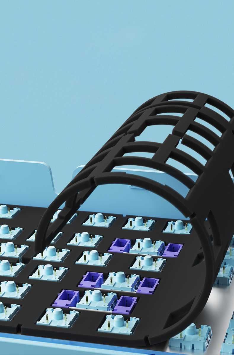 Механические клавиатуры AKKO X Monsgeek MG108 RGB,PBT Кейкапы (+GIFT)