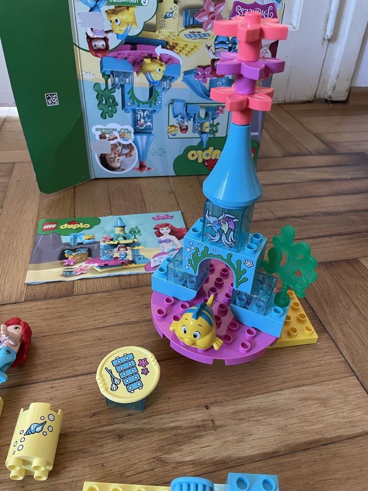 LEGO Duplo 10922 Podwodny zamek Arielki