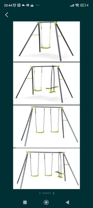 Escorregas e Baloiços novos criança