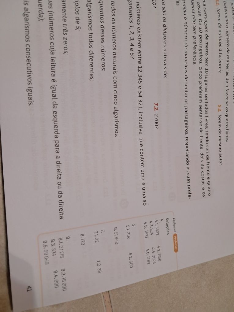 Domínio 11, Matemática A,  NOVO
