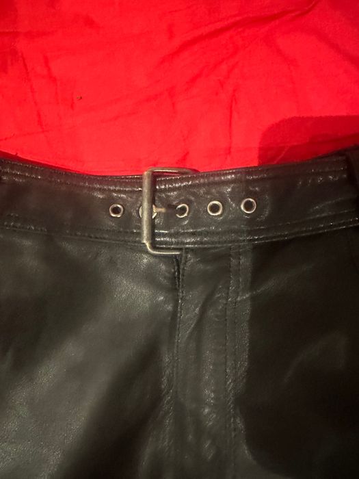 Кожаные шорты Armani
